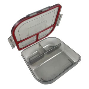 Spill-Resistant Microwave Safe Food Container