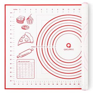 Non-Stick Extra Large Silicone Pastry Mat - 16" x 24" Red