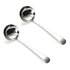 Stainless Steel Small Ladle Set: Durable Gravy Soup