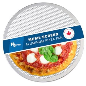 16 Inch Seamless Rim Pizza Screen - Achieve Perfectly Evenly Cooked