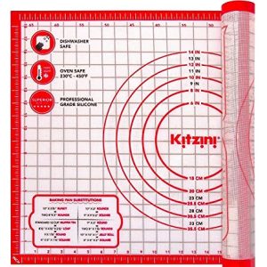 Precision Silicone Pastry Mat - Non-Slip Baking Sheet