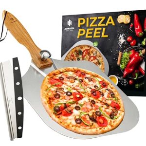 Premium Aluminum Pizza Peel: Easy Peeling