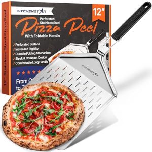 Crispy Crust Perfection: KitchenStar 12" Perforated