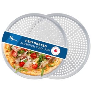 Crispy Crust Perfection: 16 Inch Perforated Pizza Pan