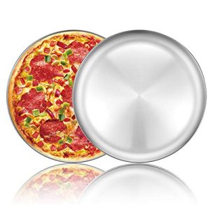 Healthy Stainless Steel Pizza Baking Pan Set