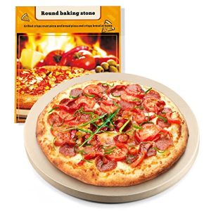 Crunchy Crust Creator: 15'' Round Cordierite Pizza