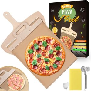 Precision Pizza Transfers: Sliding Pizza Peel with Non-Stick Cloth