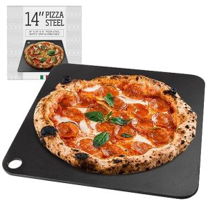 Premium Pizza Steel for Oven - Achieve Perfectly Crispy Crusts at Home!