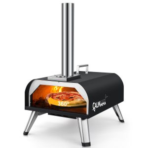 Auto Rotating Pizza Oven: Wood Fired Portable