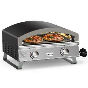 Outdoor Gas Pizza Oven: Large Capacity Pizza Maker for Two Pizzas or Extra Large Pizza