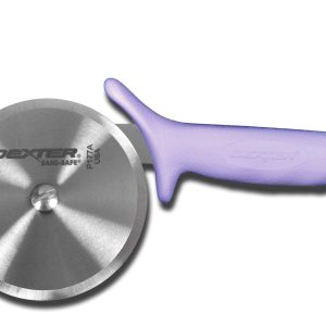 Purple Handle Pizza Cutter - Effortlessly Slice Pizza