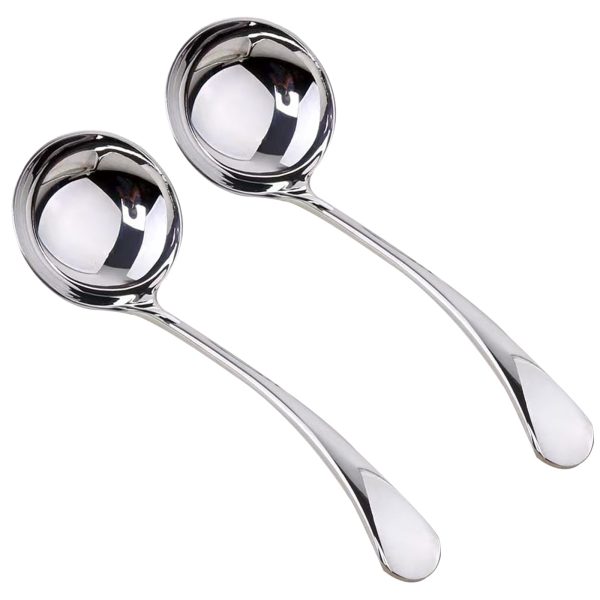 Mirror Finish Stainless Steel Small Ladle Set