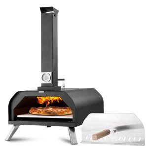 Flavorful Outdoor Pizza Oven - Wood Fired and Portable