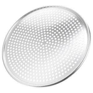Perfect Crispy Crust: 16 Inch Stainless Steel Pizza Pan