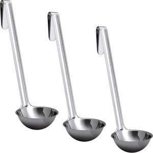 Durable Stainless Steel Soup Ladle Set - Perfect