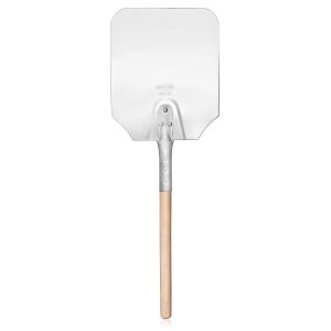 Durable Aluminum Pizza Peel with Wooden Handle