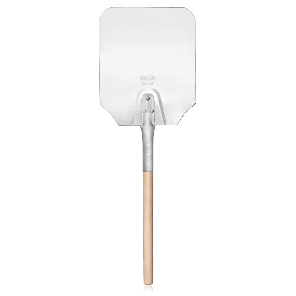 Durable Aluminum Pizza Peel with Wooden Handle