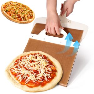 Super Magic Sliding Pizza Peel - Non Stick Wood Pizza Spatula