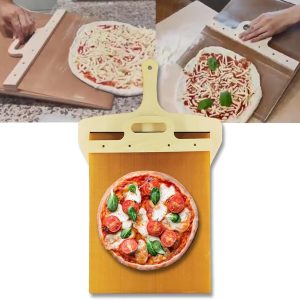 Magic Sliding Pizza Peel: Effortless Non-Stick Pizza