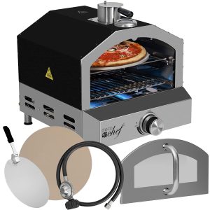 Deco Chef Propane Gas Outdoor Pizza Oven and Grill