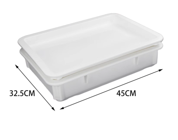 Durable Stackable Pizza Dough Proofing Box – Perfect for Home Baking and Pastry Prep