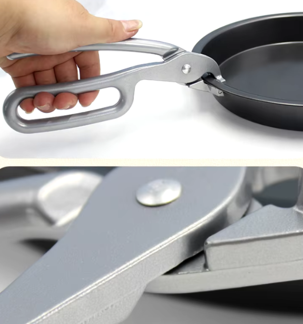 Durable Aluminum Pizza Tray Clip – Safe & Easy Pan Gripper for Hot Oven Use