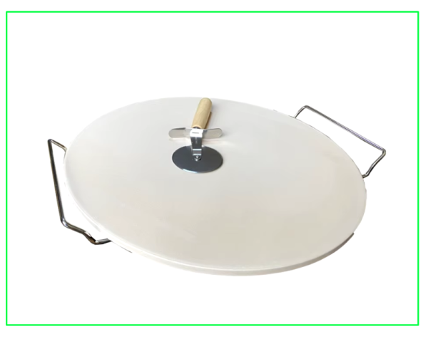 13-Inch Cordierite Pizza Stone for Crispy Crusts and Professional-Quality Baking - Image 4