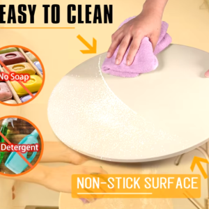 13-inch Cordierite pizza stone for baking pizzas and breads, durable and heat-resistant, perfect for grill and oven use. 