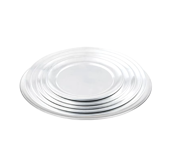 Wide Rim Aluminum Pizza Pan – Lightweight
